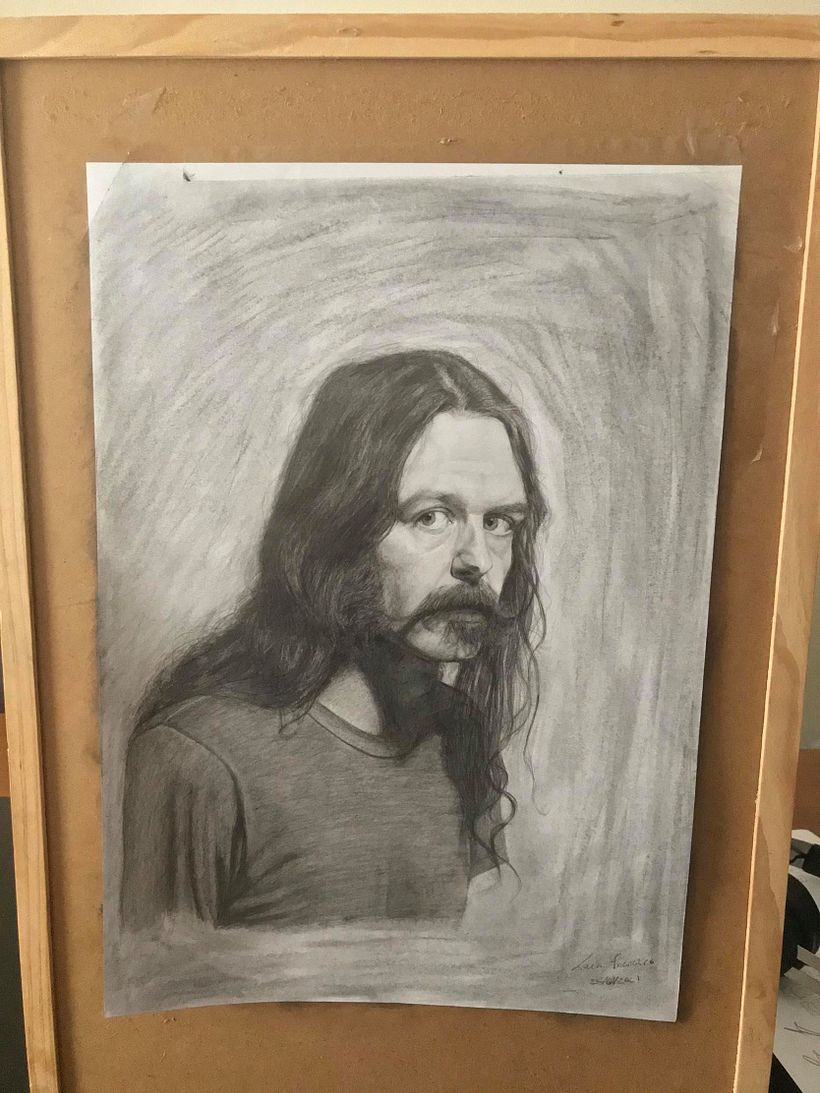 Meu projeto do curso: Retrato realista com lápis grafite 0