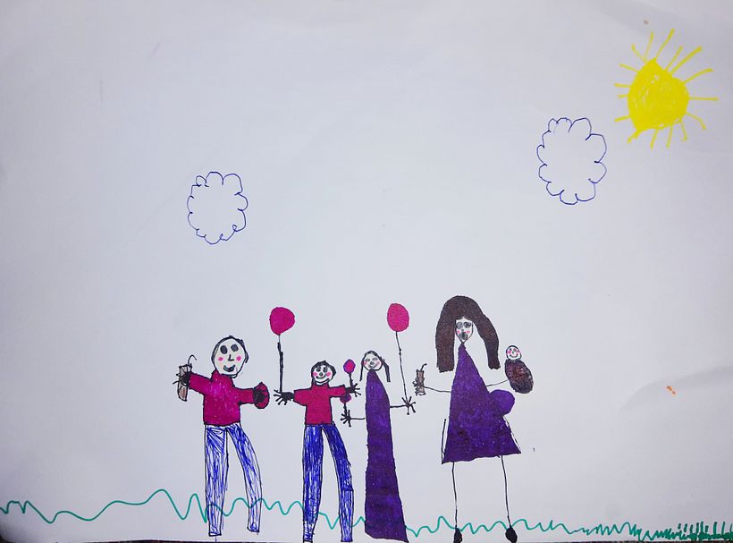 Busco dibujos hechos por niñas y niños 1