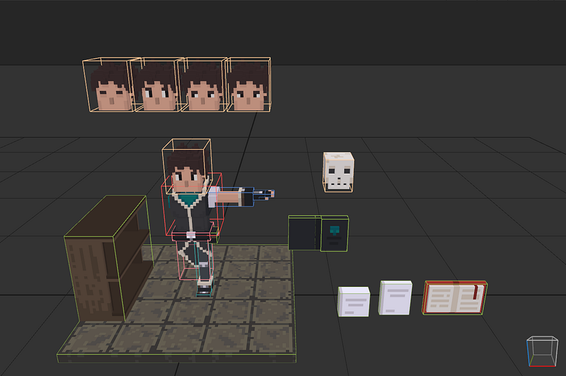 Voxel Art - Mage Character 8