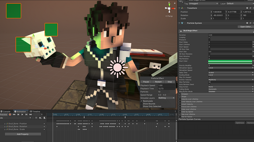 Voxel Art - Mage Character 14