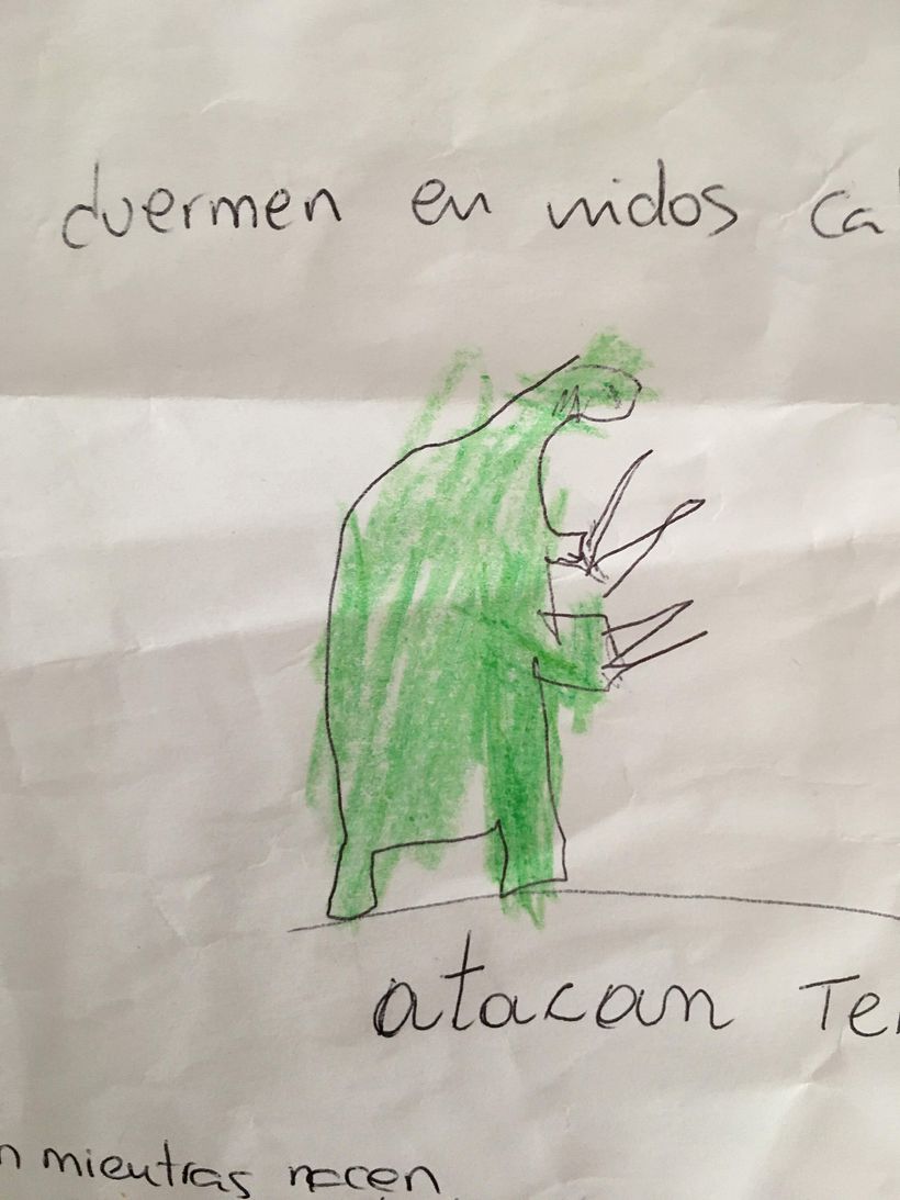 Busco dibujos hechos por niñas y niños 4