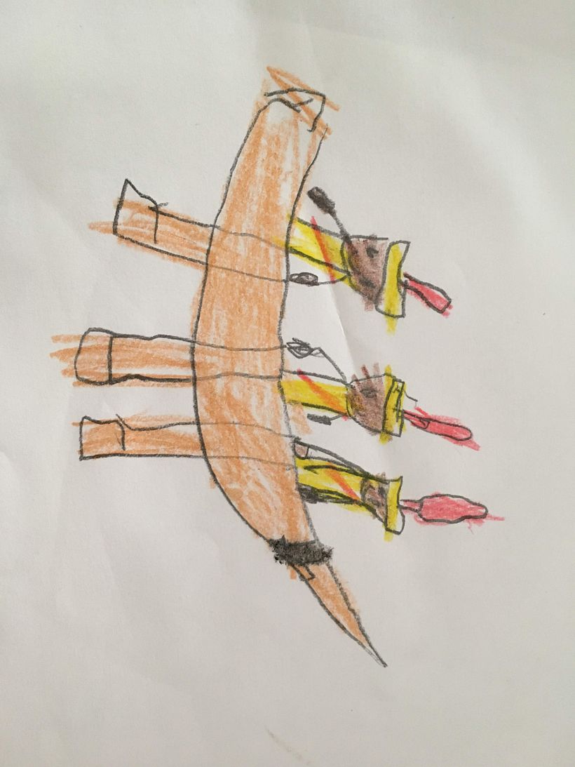 Busco dibujos hechos por niñas y niños 7