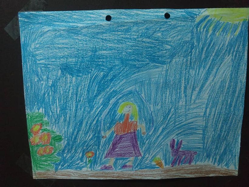 Busco dibujos hechos por niñas y niños 8