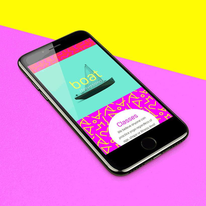 Cat Cow Yoga branding 0