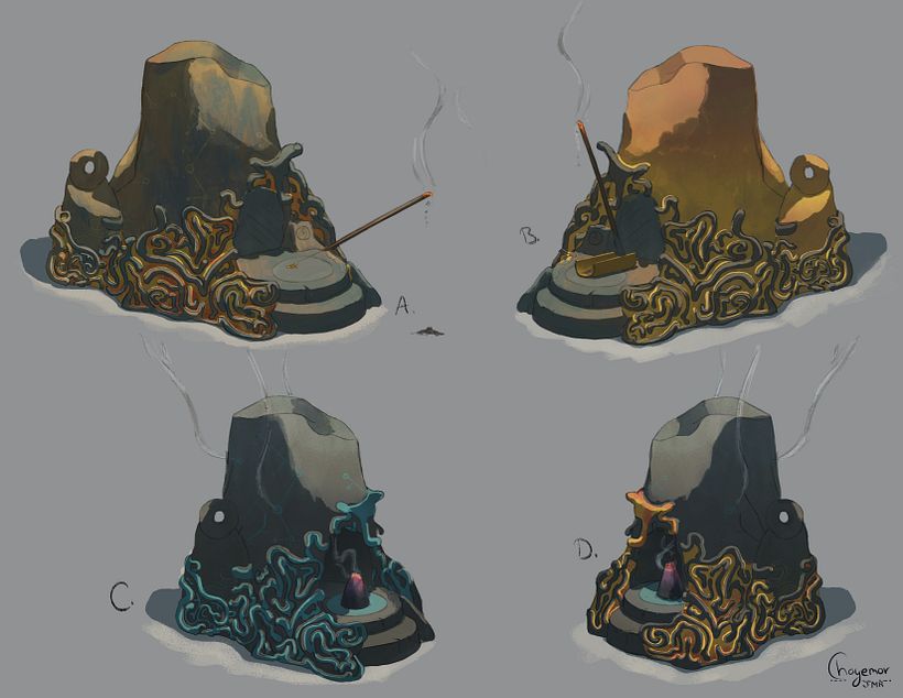 My project in Concept Art: Introduction to Set Design course 2