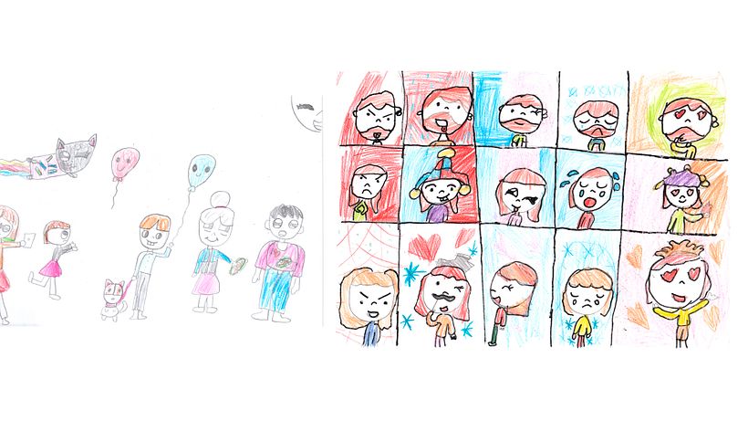 Busco dibujos hechos por niñas y niños 1