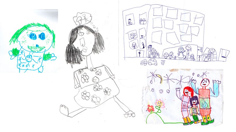 Busco dibujos hechos por niñas y niños 0