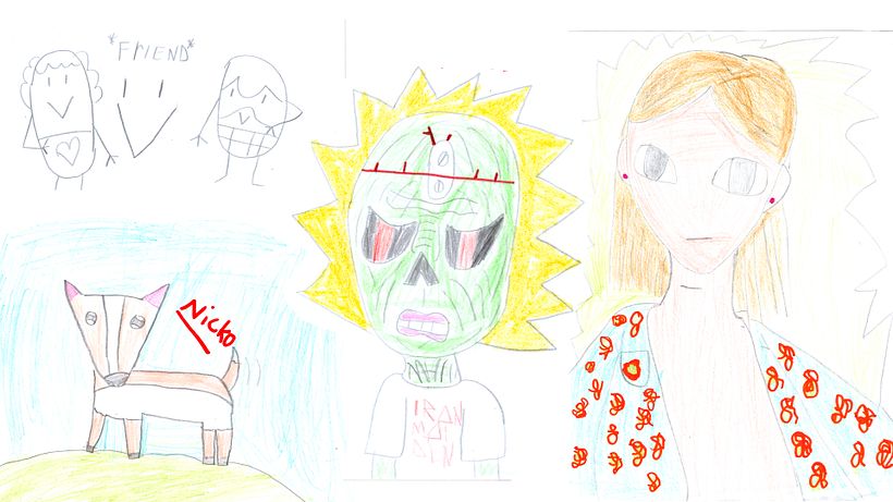 Busco dibujos hechos por niñas y niños 0