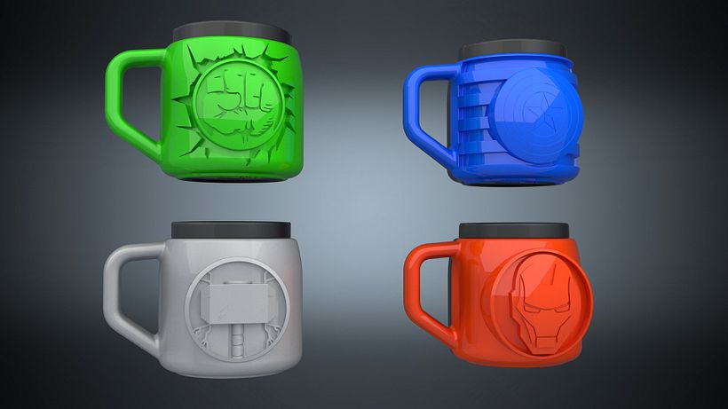 Tazas Avengers 0