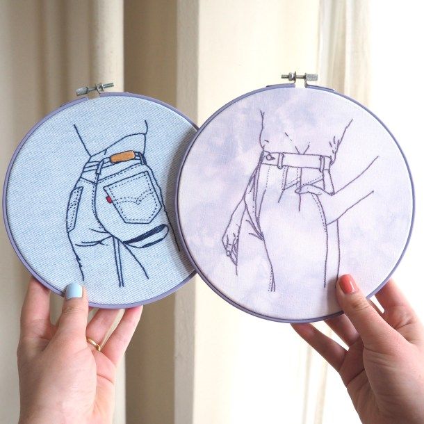 Es básico pedir autorización para usar una imagen en tus bordados.