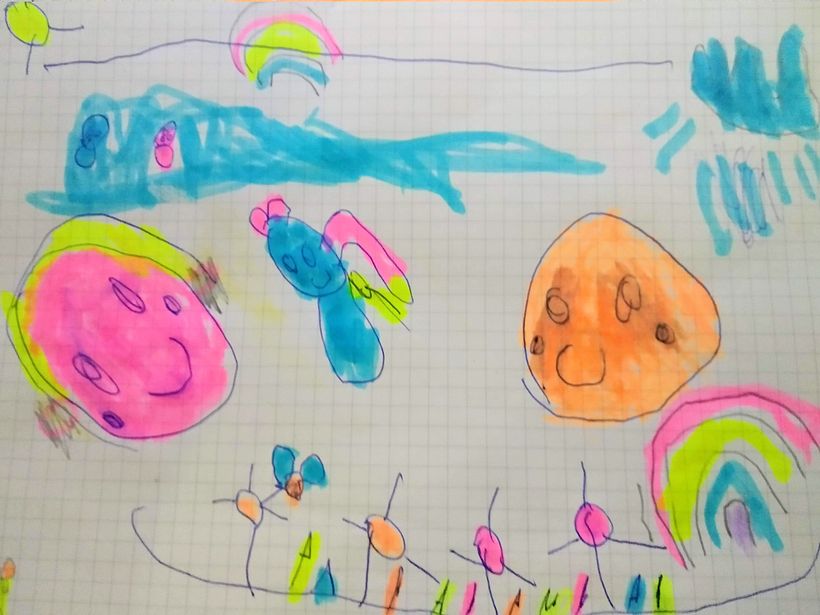 Busco dibujos hechos por niñas y niños 1