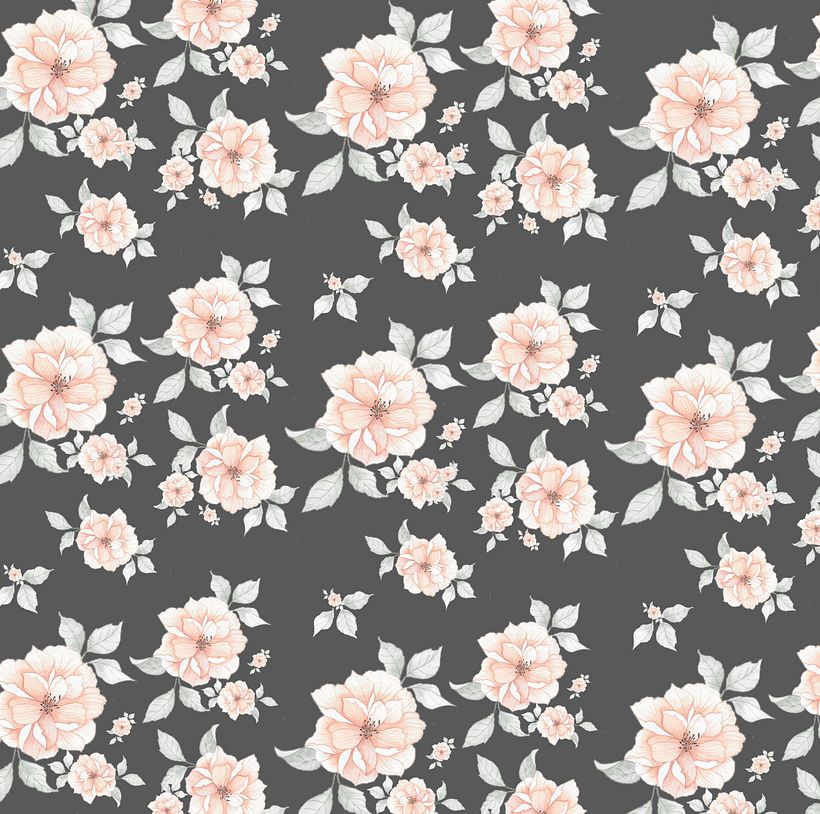 Mi Proyecto del curso: Creación de estampados en acuarela -1