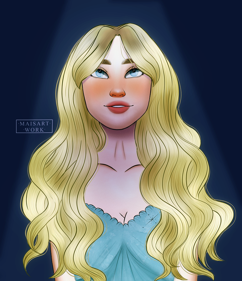 Meu projeto do curso: Retrato de personagens femininas com Procreate 0