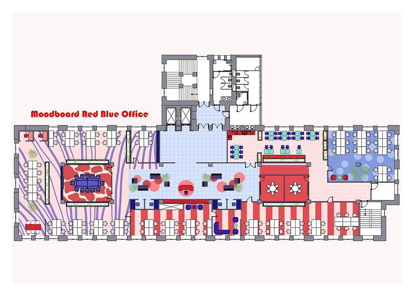  Applying Creativity - Red Blue Office - Arquitectura