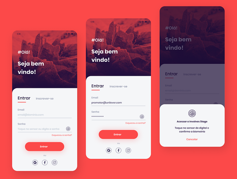 Involves Stage | Login 0