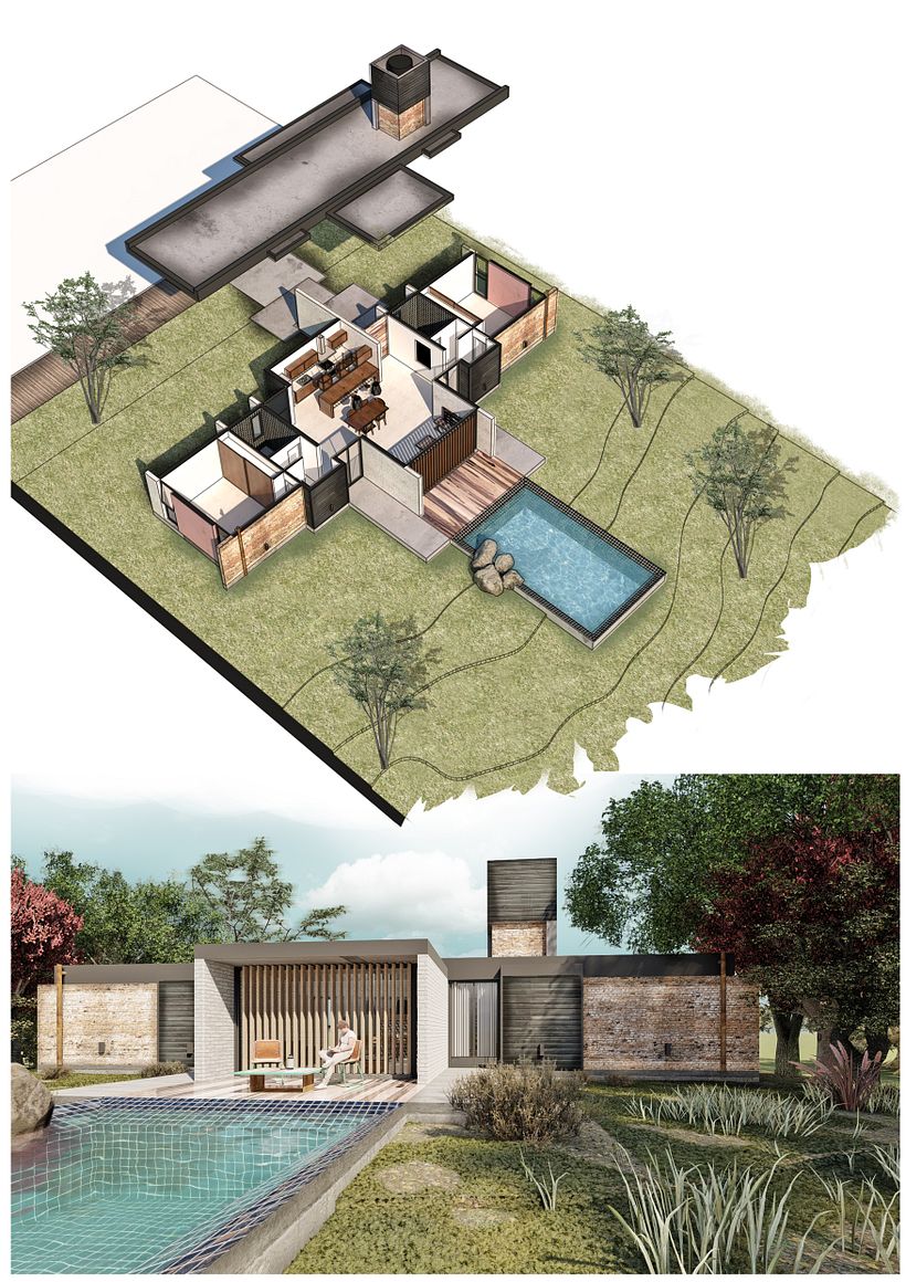 Mi Proyecto del curso: Ilustración digital de proyectos arquitectónicos 0