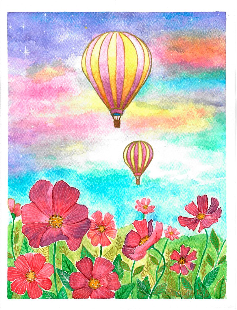 Experimentando paleta de color: Globos aerostaticos 3