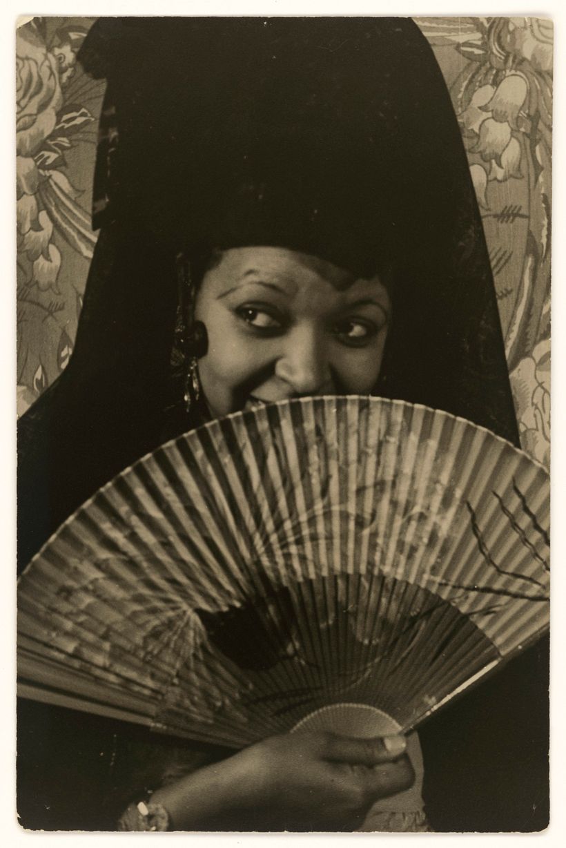 Photographic print of Ethel Waters as Carmen, by Carl van Vechten, 1934. NMAAHC