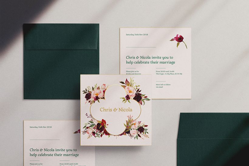 Wedding invitation -1