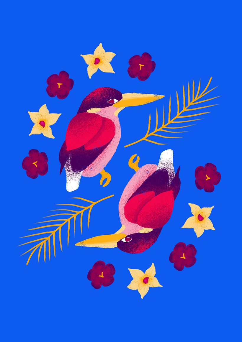 My project in Flat Illustration with Photoshop course 2