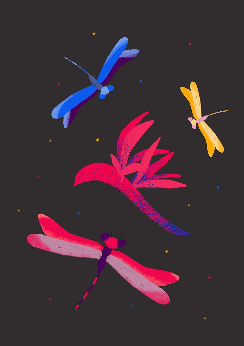 My project in Flat Illustration with Photoshop course 3