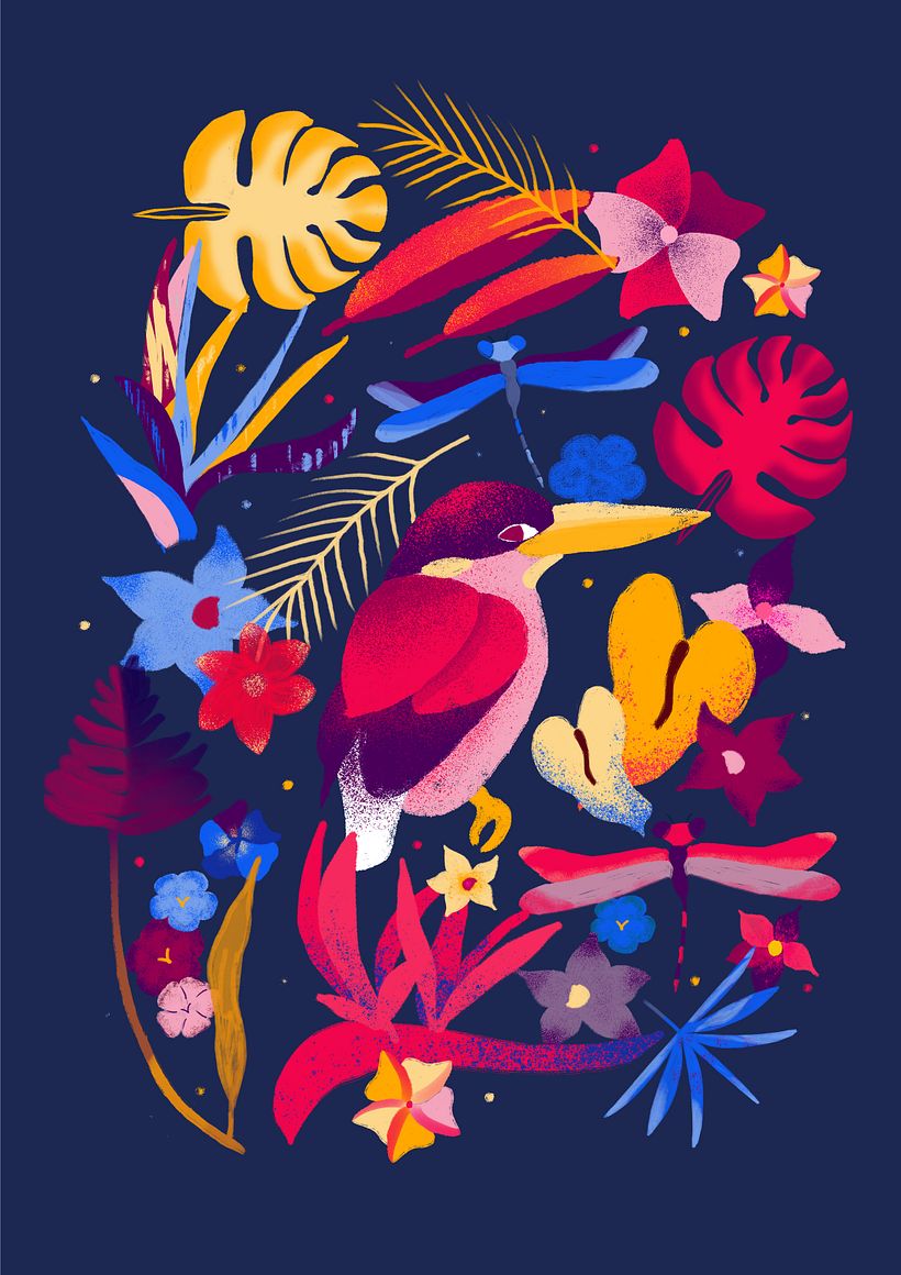 My project in Flat Illustration with Photoshop course 0