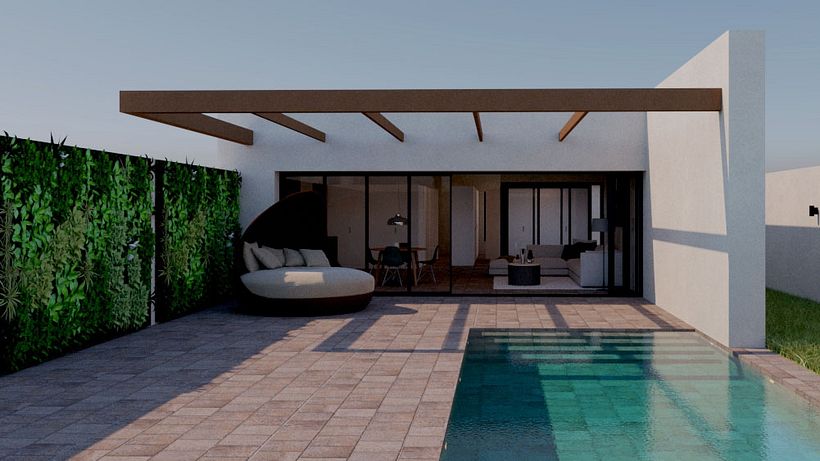 Mi Proyecto del curso: Visualización arquitectónica con V-Ray Next para SketchUp 1