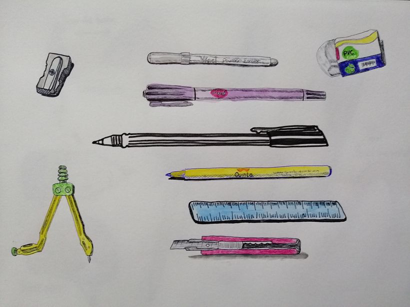 My pens and other tools