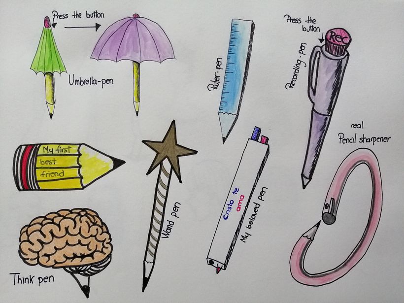 My ideal pens and pencils
