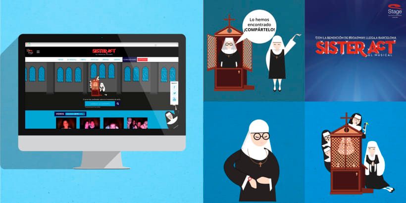 Confesionario interactivo - Sister Act (Musical) 3