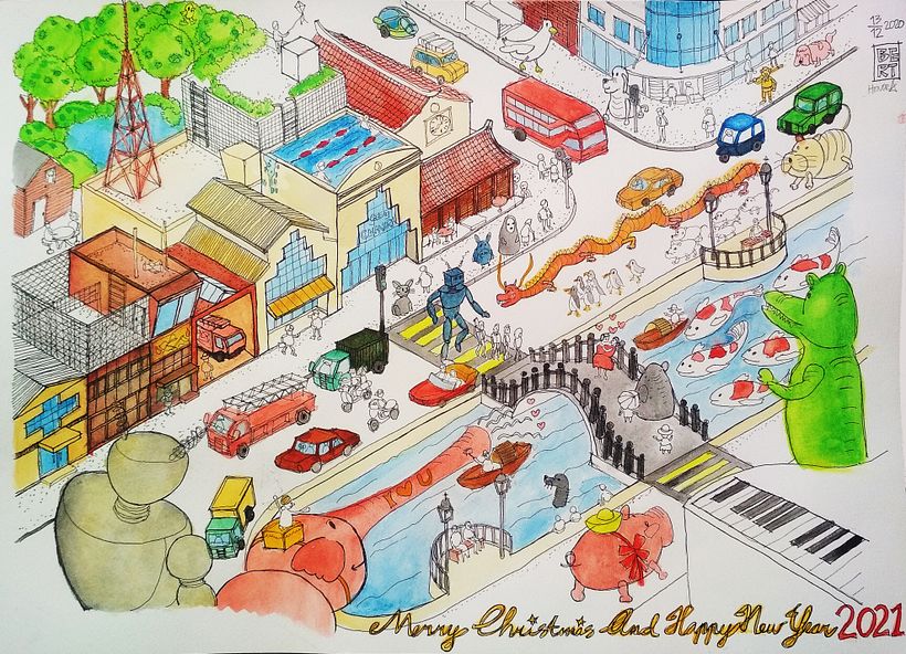 My project in The Art of Sketching: Transform Your Doodles into Art course 0