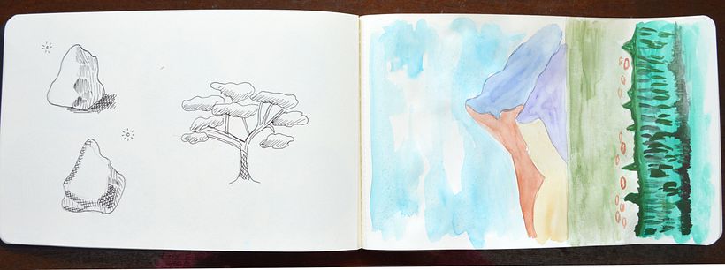 My project in Botanical Watercolor Sketchbook - Nora (Herli18) 2