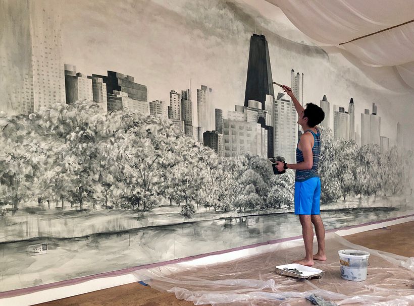 Skyline Mural 3