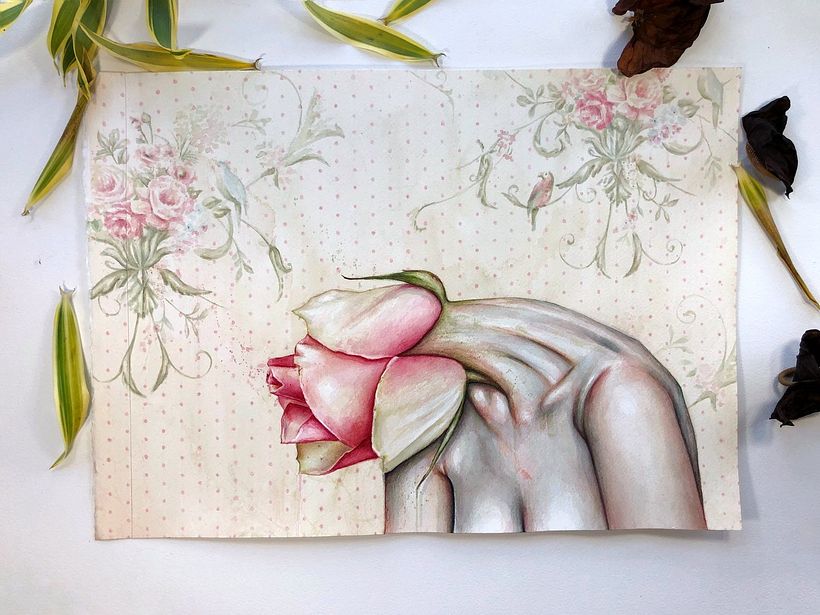 "Flower Heads" for my Exhibition "I AM" 3