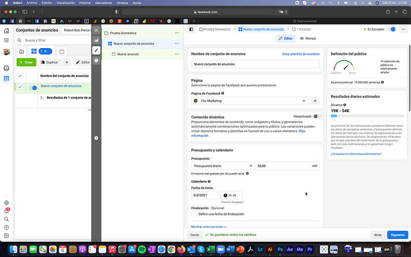 My project in Google Ads and Facebook Ads from Scratch course 2