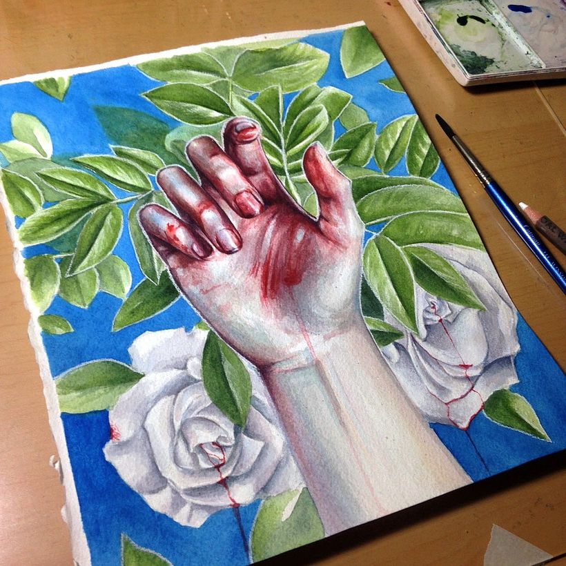 Ephemeral Exhibition - Aquarellmalerei