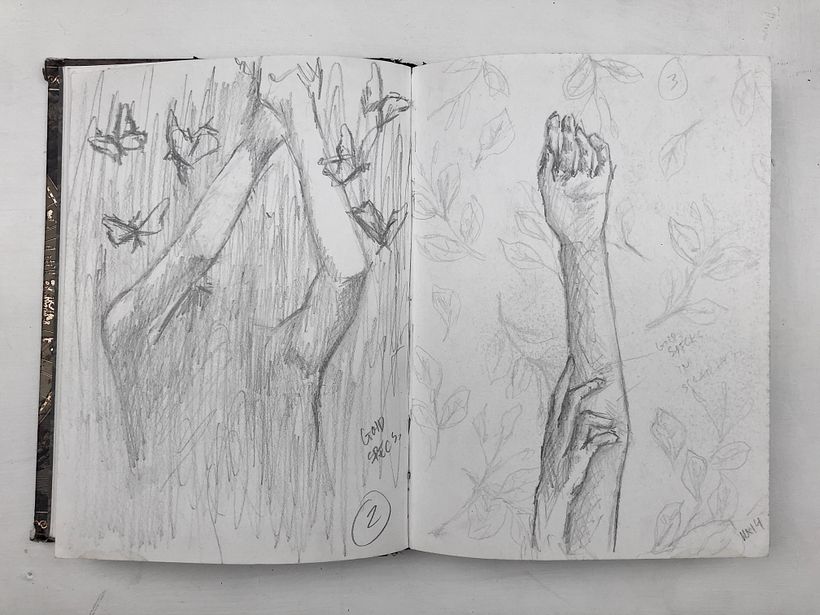 Blindsided for my exhibition "I AM" 0
