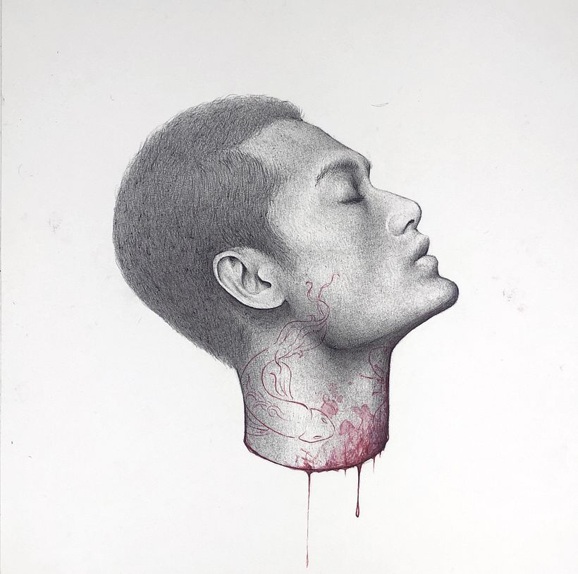 Pen & Watercolor Portraits 5