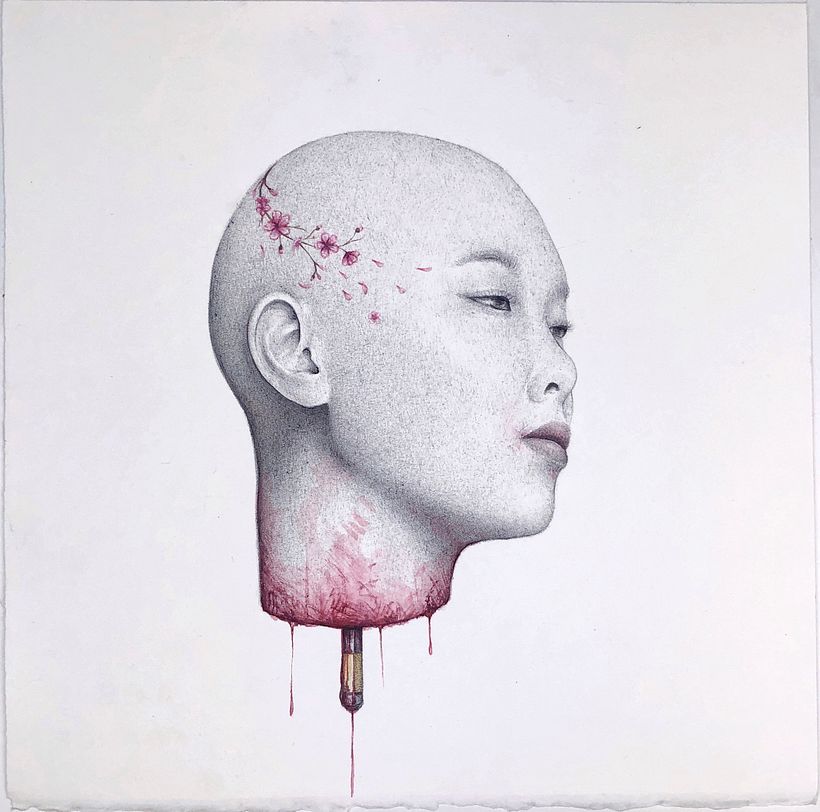 Pen & Watercolor Portraits 10
