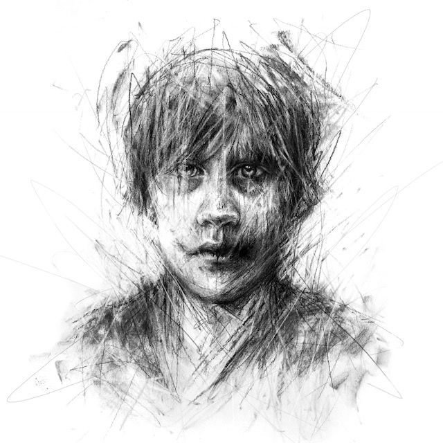 Charcoal Drawing Album Cover 4