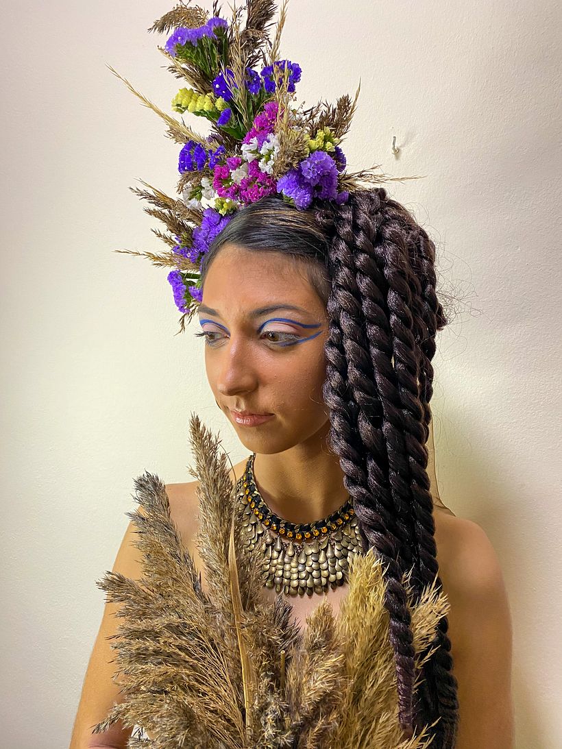 Vestalis de Roma y Reinas de Egipto | Domestika, image size:820x1093