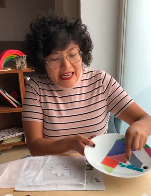 Não use a tinta antes de "descarregar" no prato. Fábrica de Texturas