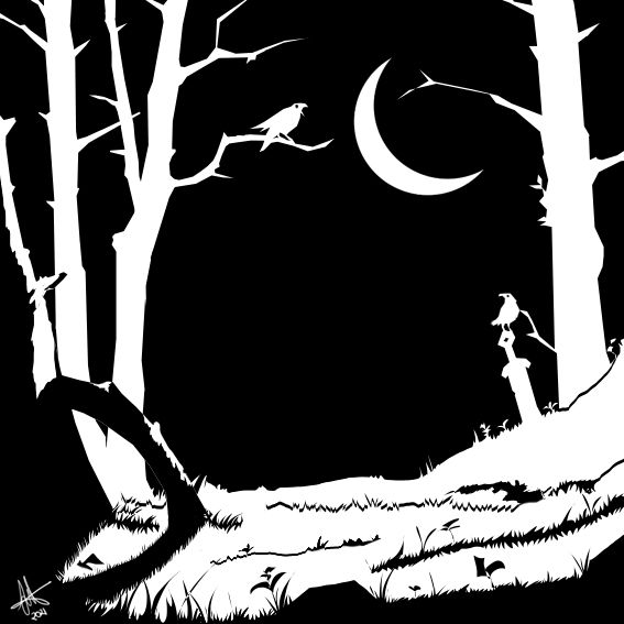 Dibujo alto contraste - Traditional illustration