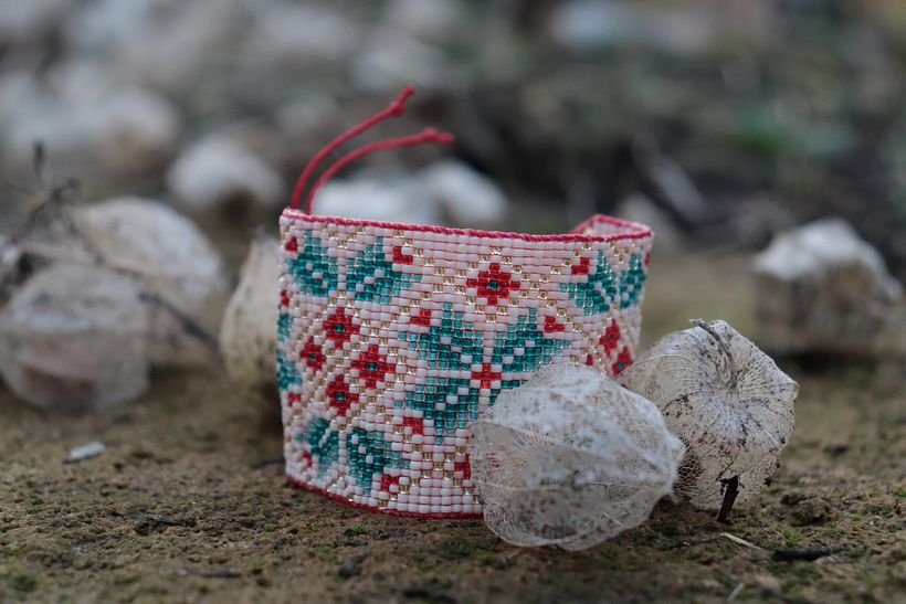 My project in Design and Creation of Beaded Jewelry course 0