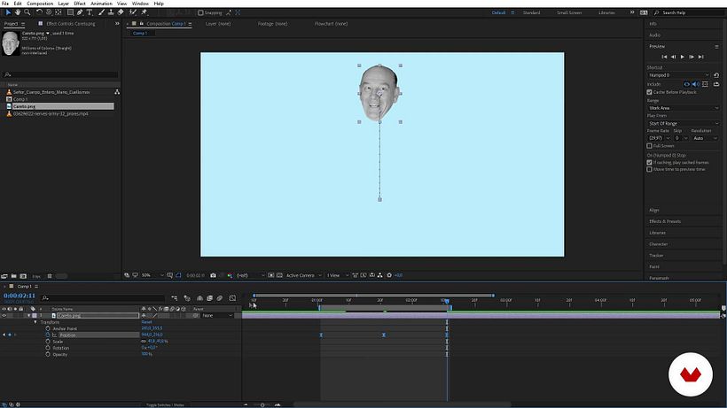 Joseba Elorza imparte el curso Collage animado con Adobe After Effects.