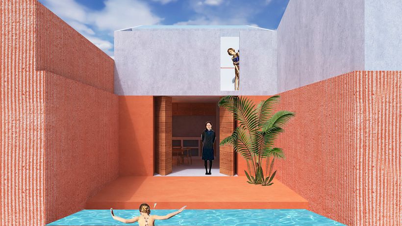 Mi Proyecto del curso: Representación gráfica de proyectos arquitectónicos 0