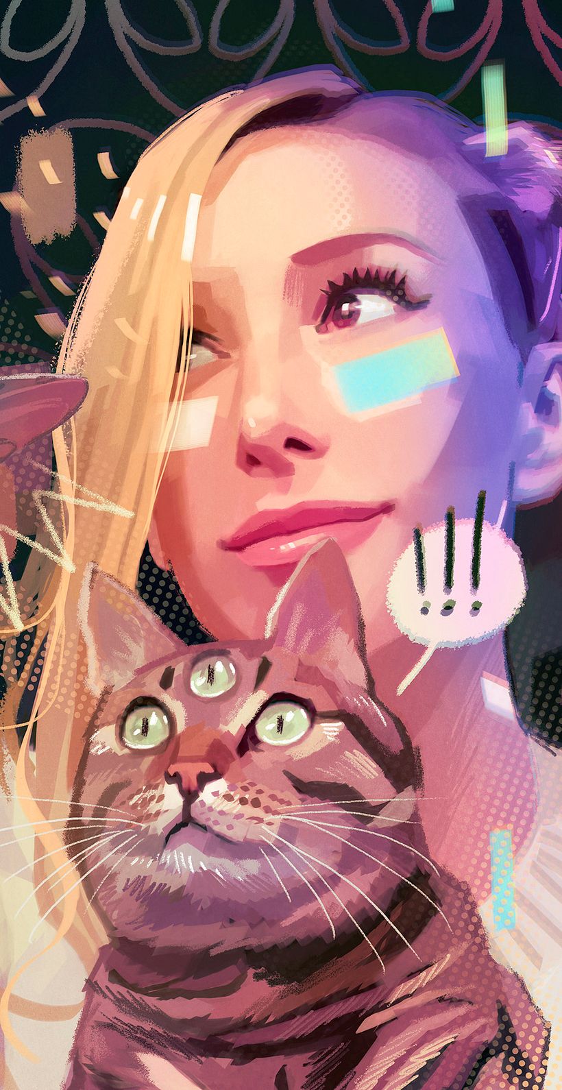 ONLY CATS CAN SEE LITTLE UFOS 1