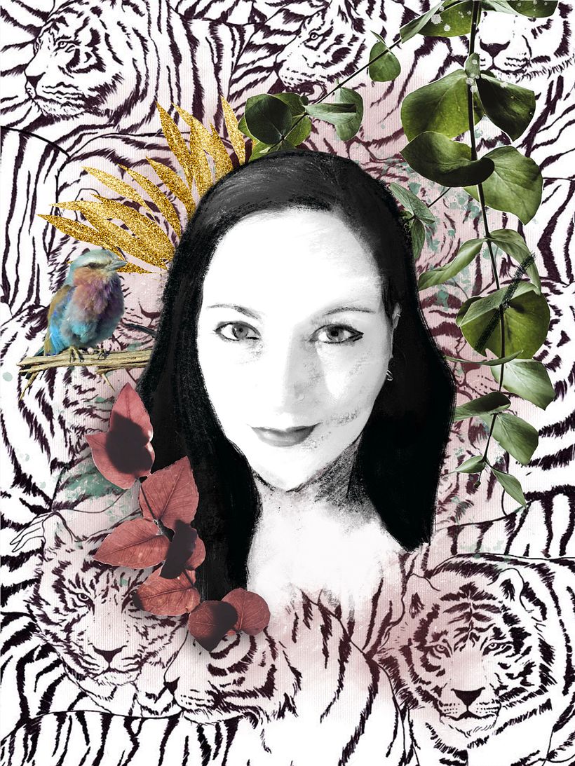Meu projeto do curso: Ilustração de retrato com técnicas digitais 0
