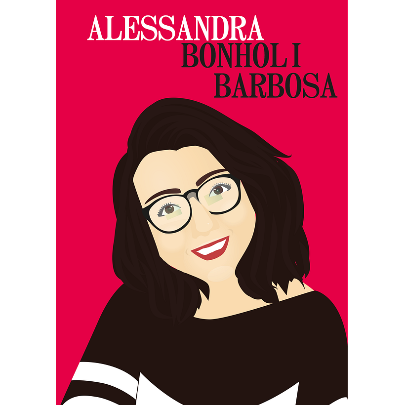 "Myself". Digital Illustration. Vector. CorelDRAW. - "Eu". Ilustração Digital. Vetor. CorelDRAW - AlêBonholi