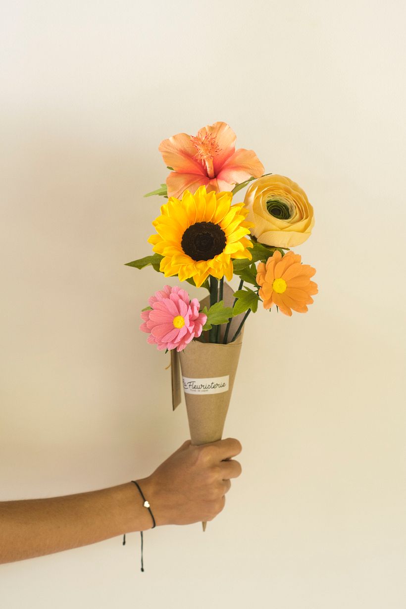 Girasol, San Joaquin, Margaritas y  Ranunculus 